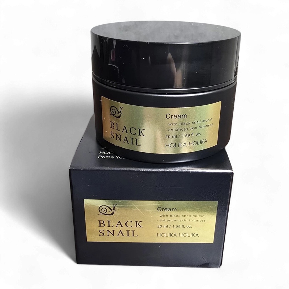 Holika Holika Prime Youth Black Snail Cream 1.69 FL‎ oz Skin Firmness